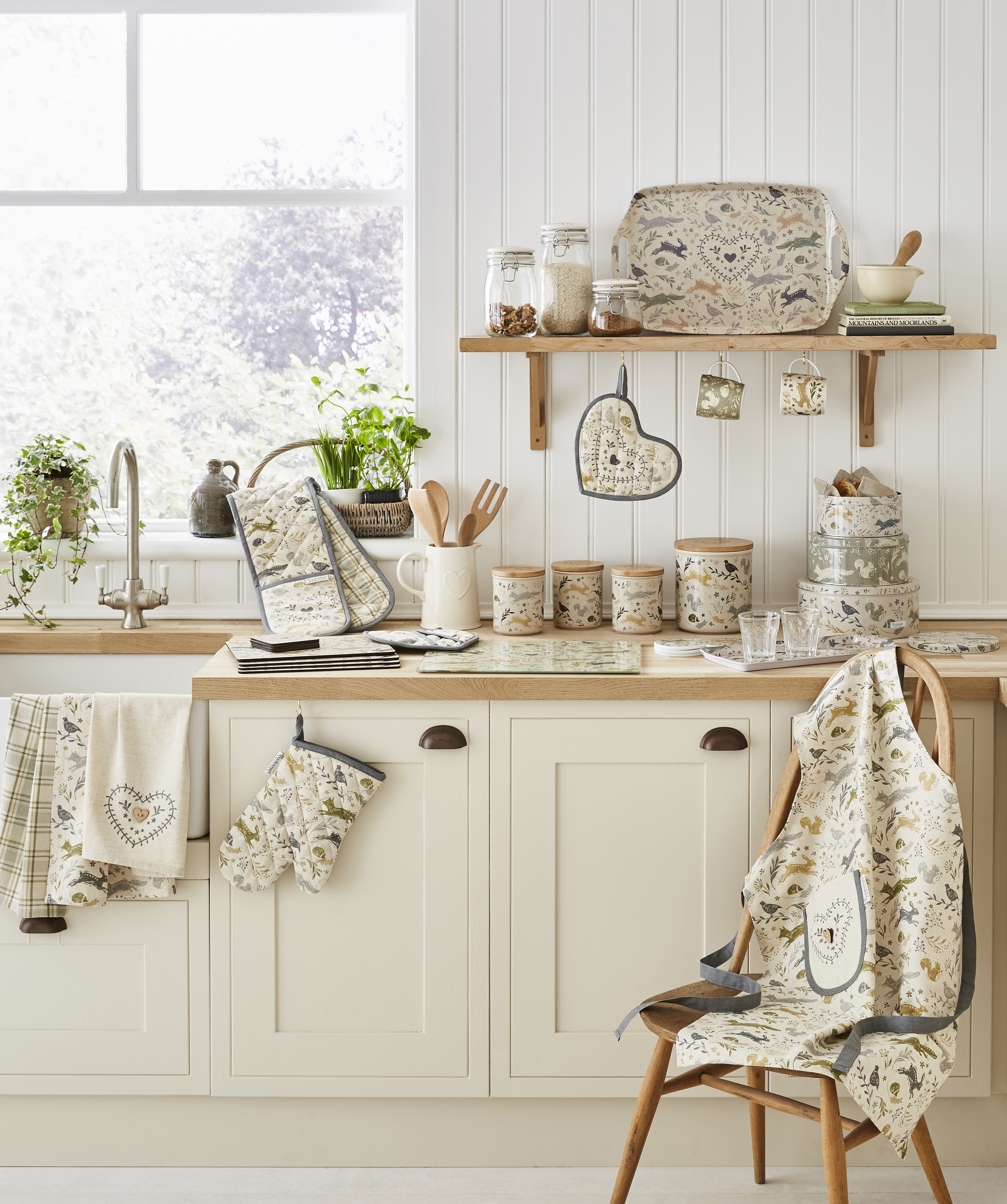 TT9900 WOODLAND bavlněné utěrky 3 ks