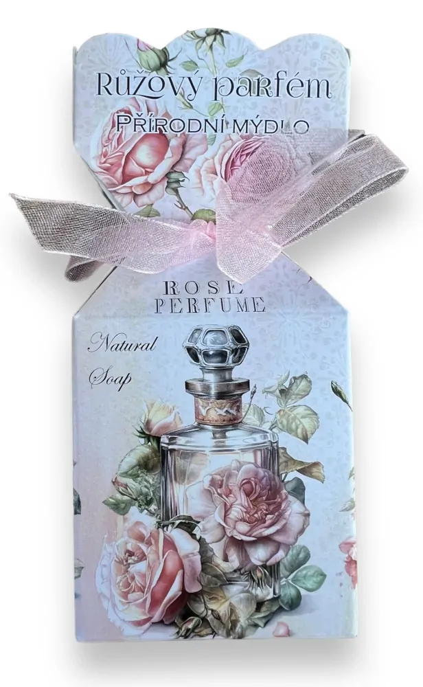 Mýdlo 90 g v krabičce s mašlí SOU CHERRY