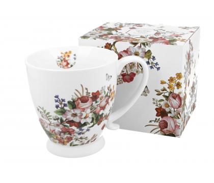 382 Wint. Flowers White 2 hrnky set 380 ml