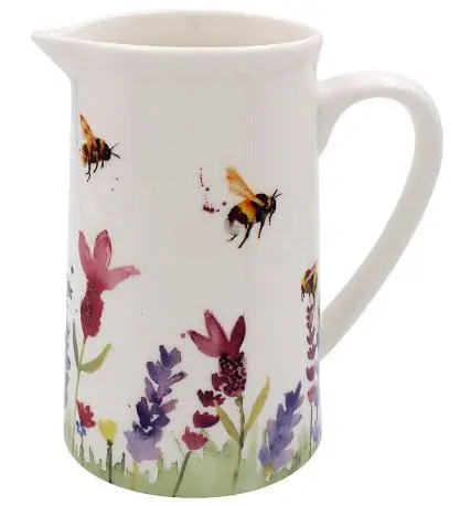 LP73208 Levandule s včelkou zápisník s perem