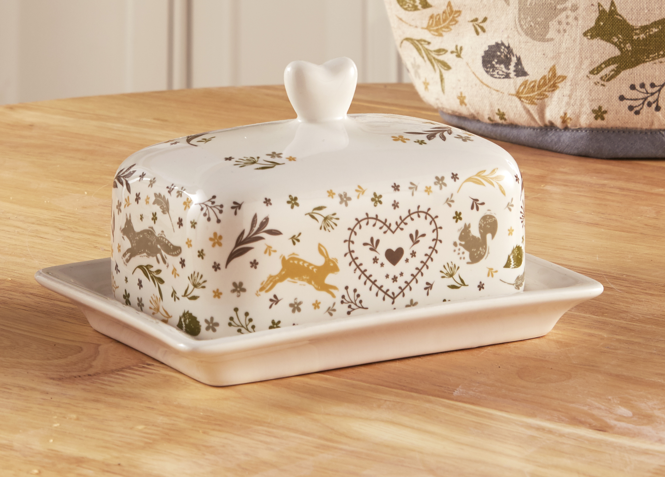 AC9986 WOODLAND sklenice s víkem 1 l