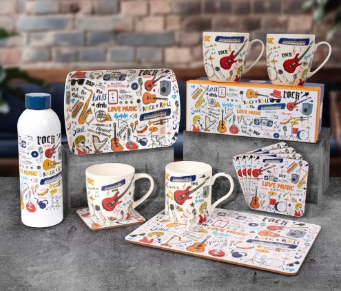 LP95543 hrnky set 2 ks LOVE MUSIC