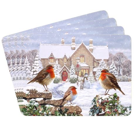 LP53721 hrnek snídaňový CHRISTMAS ROBINS