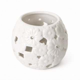 Porcelánový svícen na čajovku