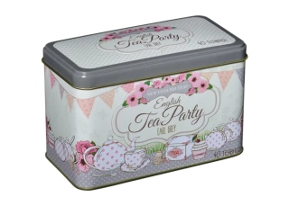 RS34 Anglický párty čaj v krásné GREY plechovce EARL GREY