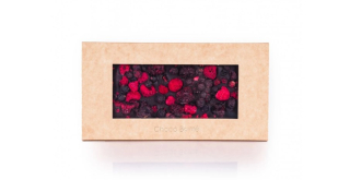 T511 Čokoláda s malinami , ostružinou , černým rybízem