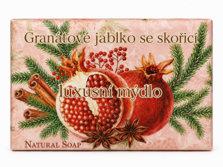 Mýdlo 200 g GRANÁTOVÉ JABLKO se SKOŘICÍ