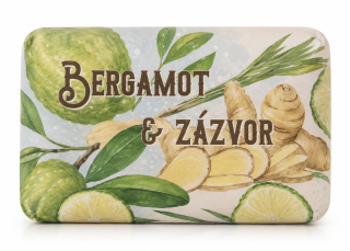Mýdlo 200 g  BERGAMOT a ZÁZVOR