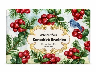 Mýdlo 200 g KANADSKÁ BRUSINKA
