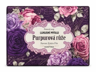 Mýdlo 200 g PURPUROVÁ RŮŽE