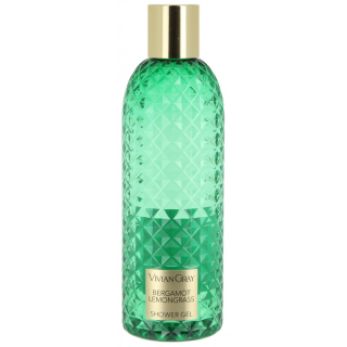 3542 Sprchový gel Bergamot a Citronová tráva. 300ml.  GEMSTONE GREEN.