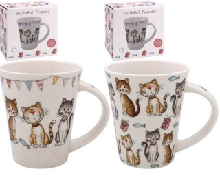 LP73797 Hrnek párty kočky  2 druhy