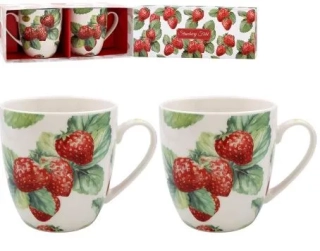 LP95771 hrnky sada 2 kusy JAHODY