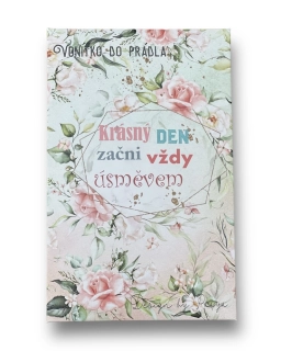 Vonítko do prádla- Krásný den začni vždy s úsměvem