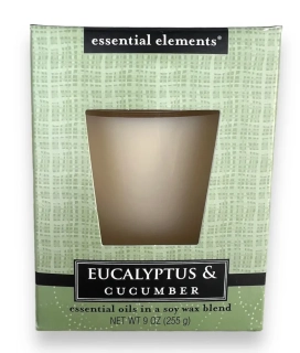 Candle Litte svíčka ve skle EUCALYPTUS a CUCCUMBER