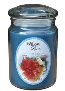 Candle Lite svíčka ve skle 538 g RELAX ON VACATION