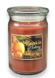 Candle Lite svíčka ve skle  453 g PUPKIN