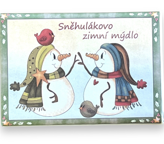Mýdlo 200 g Sněhulákovo zimní mýdlo