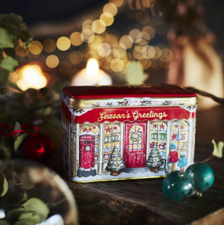 RS70 Anglický čaj 40 ks v plechu Season Greetings