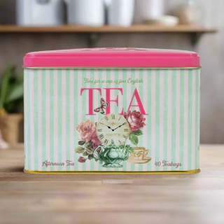 Anglický čaj 40 ks v plechu TIME FOR TEA