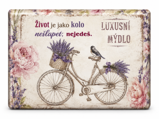 Mýdlo 200 g ŽIVOT JE JAKO KOLO