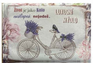 Mýdlo 200 g ŽIVOT JE JAKO KOLO