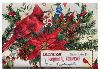 Mýdlo 200 g  ČERVENÝ KARDINÁL