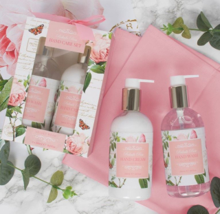 LP75248 kosmetická sada VELVET ROSE tekuté mýdlo a krém na ruce 290ml