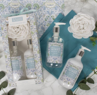 LP75243 Sada na tělo LODDEN sprchový gel a mléko 300ml + houbička