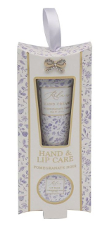 LP75469 Set krém na ruce a balzám na rty MADELAINE s vůní GRANÁTOVÉ JABLKO