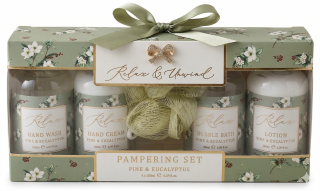 LP55456 kosmetický set  5 ks PINE EUCALYPTUS