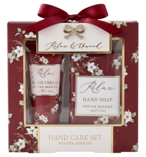 LP55446 set na ruce 2 ks WINTER BERRIES