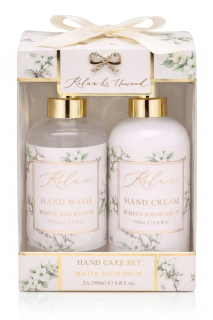 LP55443  set na ruce 2 ks WHITE SNOWDROP