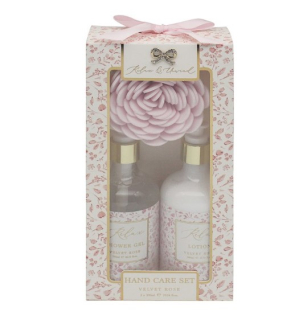 LP75467 Madelaine koupelový set sprchový gel a tělové mléko VELVET ROSE