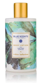 LBM005  BLUE SCENTS tělové mléko 300 ml WHITE INFUSION