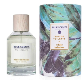 EDT025  BLUE SCENTS EDT 100 ml WHITE INFUSION