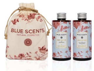 SET029  BLUE SCENTS dárkový set POMEGRANATE