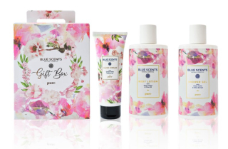 DÁRKOVÁ SADA PURE- SG, tělové mléko a krém na ruce