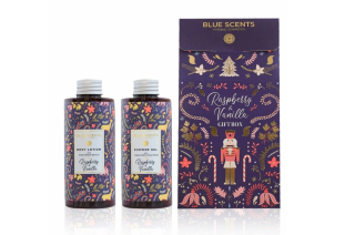 DÁRKOVÁ SADA MALINA A VANILKA Blue Scents 2 x 300ml