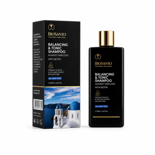  BIOSANTO tonizující vlasový šampon 200 ml