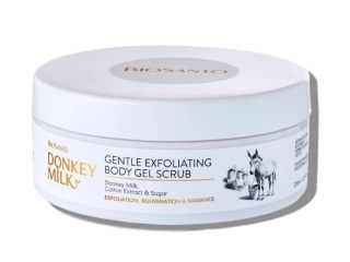 Jemný exfoliační tělový peeling Donkey 200ml BioSanto