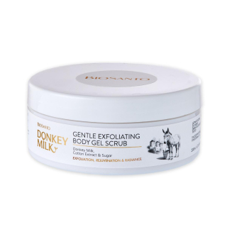 37031 Jemný exfoliační tělový peeling Donkey 200ml BioSanto