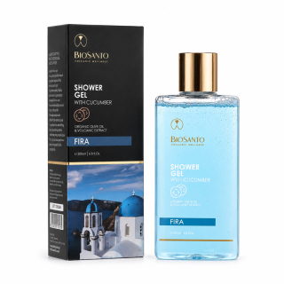 BIOSANTO sprchový gel 200 ml  FIRA 