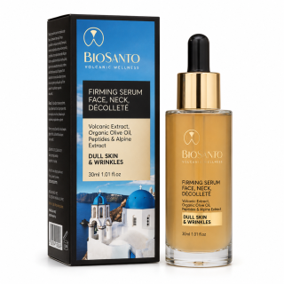 BIOSANTO zlaté sérum na obličej, krk a dekolt