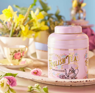 MD12 Anglický čaj 80 ks dóza růžová