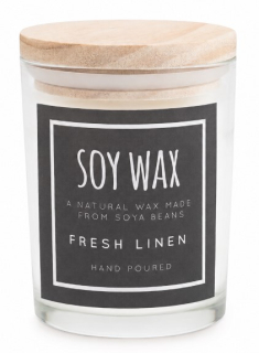 Svíčka v krabičce s vůní FRESH LINEN