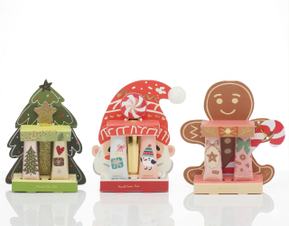 LP55891 Vánoční krémy 2 ks set 3 druhy assort