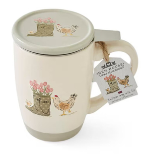 Hrnek Cooksmart Hen House Lane Infuser 385ml