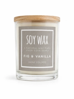 Sójová vonná svíčka Fig & Vanilla – Fík a vanilka