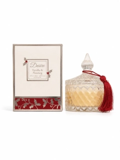 Vonná svíčka Desire Vanilla & Nutmeg – Vanilka a muškátový oříšek - 14 hodin